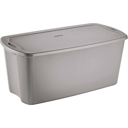 Sterilite 50 Gallon Tote Box- Titanium (Available in Case ...