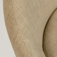 thumbnail image 4 of Eurostyle Tabouret Baruch 26" Rembourré en Tan et Noyer, 4 of 4