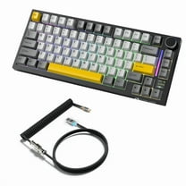 ATTACK SHARK X820ULTRA Mechanical Keyboard with C01ULTRA Coiled Cable