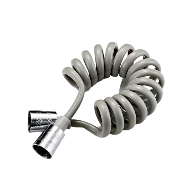 Bearachild Manguera de ducha telescópica Baño Flexible Elástico Agua Plomería Inodoro Pulverizador Accesorio a prueba de fugas Hotel Dormitorio Suministros de limpieza para el hogar 2m Gris Bearachild HA069313-01