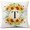 Style T, variant on Monogram Letter T Summer Sunflower Throw Pillow Covers 18x18 Inch, Floral Bee Pillows Covers Decorative Family Last Name Initial Throw Pillowcase Decor for Couch Sofa