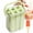 6 Sticks Green, variant on Ice Stick Tray, Silicone Twist-Release Mold & Sealed Storage Caddy, Reusable Ice Cube Maker for Water Bottles, Tumblers, Cocktails and Parties