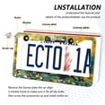 thumbnail image 3 of Aluminum License Plate Frame 2 Pack Car Exterior Accessory Car Tag Holder for Front Rear Plates Cars Decor Cats in Sunflowers Garden, 3 of 7