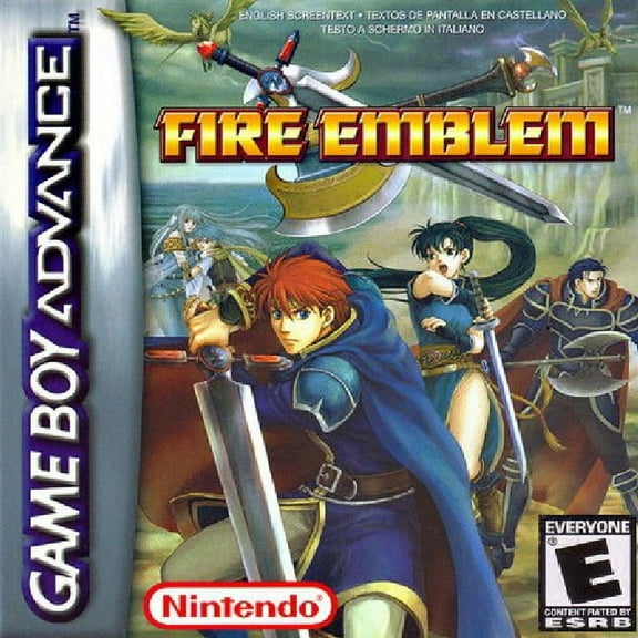 Fire Emblem (Nintendo GameBoy Advance, 2003) RPG Game