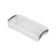 thumbnail image 1 of Estuche para lápices de dibujo con doble hebilla, de plástico transparente grueso, 22 x 10 x 4 cm | Organizador de papelería portátil y duradero para estudiantes y artistas | Caja de herramientas, 1 of 2