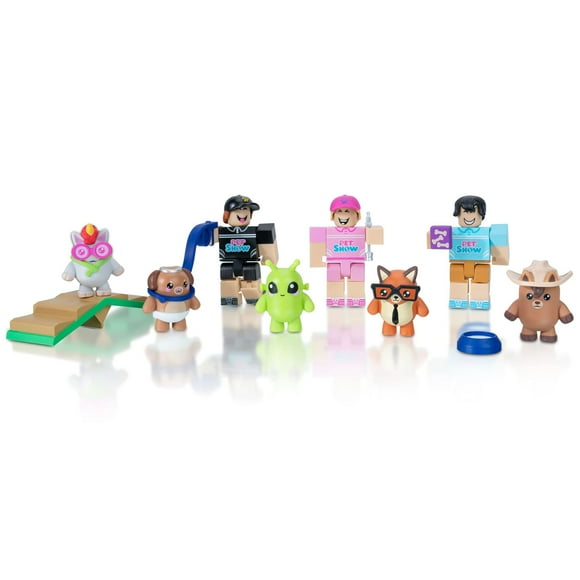 Roblox Celebrity Collection - Pet Show Three Figure Pack [Includes Exclusive Virtual Item]