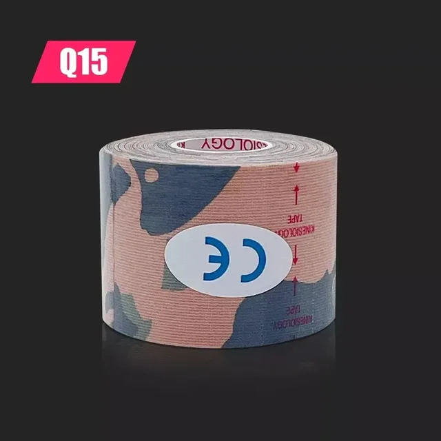 1/4 Pcs Rubans Kinésio Bandage Élastique Genouillères Rubans Support Kinésiologie Pads Verrouillage Sport Bandage Auto-Adhésif