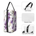 thumbnail image 3 of Honeii Orchids Flowers Print Multi-Purpose Storage Bag,Hanging Dopp Kit,Small Toiletry Bag for Traveling for Toiletries, Makeup, and Small Essentials, 3 of 7