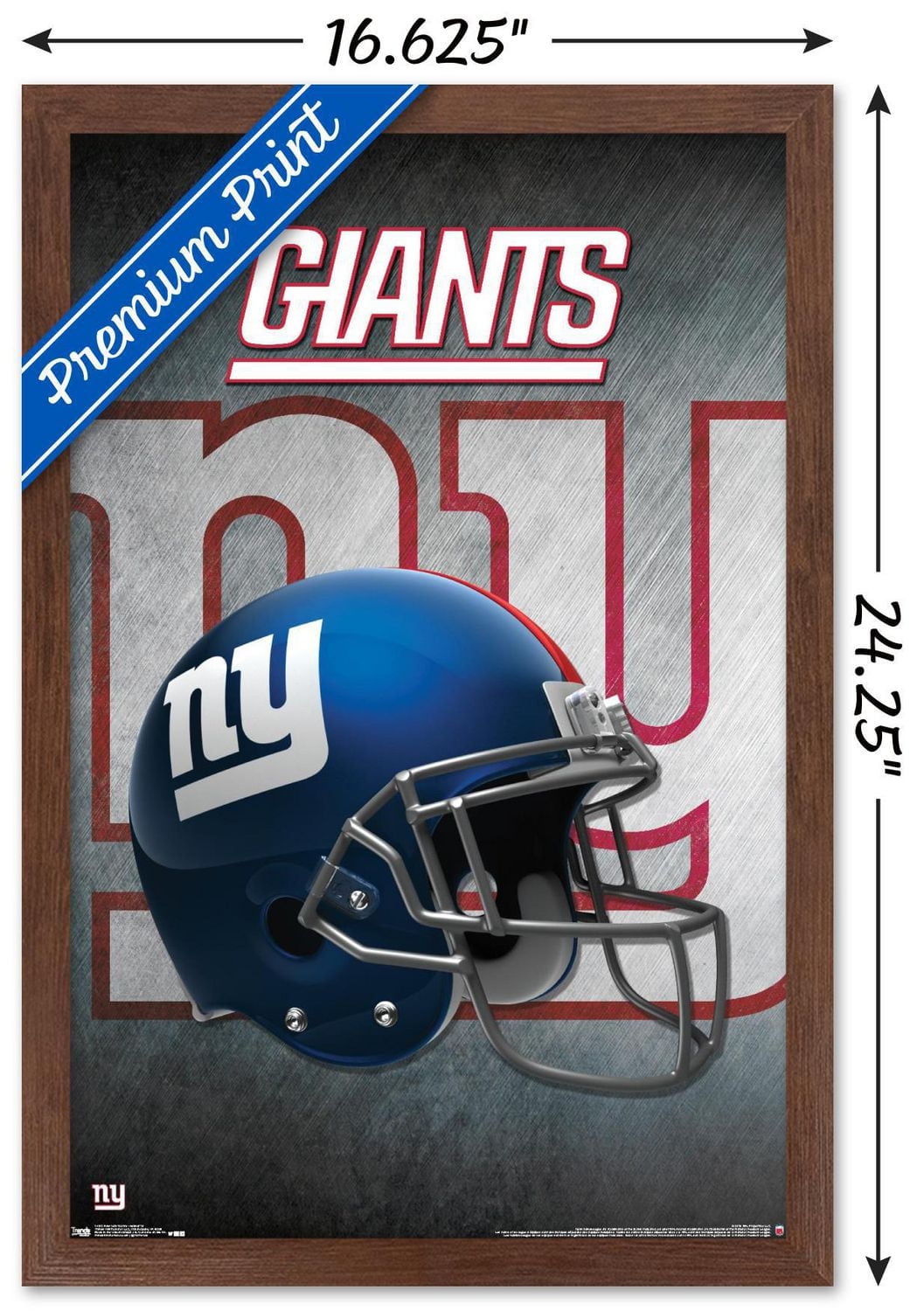 NFL New York Giants - Helmet 16 Wall Poster