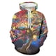 thumbnail image 4 of Sudadera con capucha con estampado de árbol psicodélico creativo de primavera y otoño para hombre, sudaderas casuales con impresión 3D, sudaderas, camisetas de calle, 4 of 4