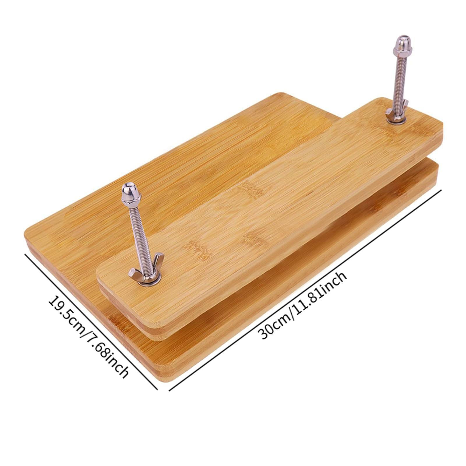 Milageto Wooden Book Press Binding Machine for Craft Enthusiasts Handmade Paper Press for