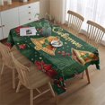 thumbnail image 4 of Rectangle Table Cover Pine Branches Winter Christmas Tablecloth,Pattern Foldable Table Covers for Picnic Party Halloween Fall Thanksgiving Christmas, 4 of 5