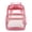 Red1, variant on Clear Backpack for School,Large Heavy Duty Stadium Approved Clear Bookbag, See Through Transparent Backpacks for Travel College Work