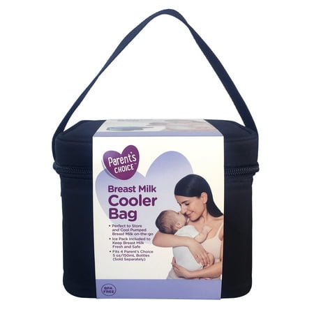 Parent's Choice Breast Milk Cooler Bag, Black