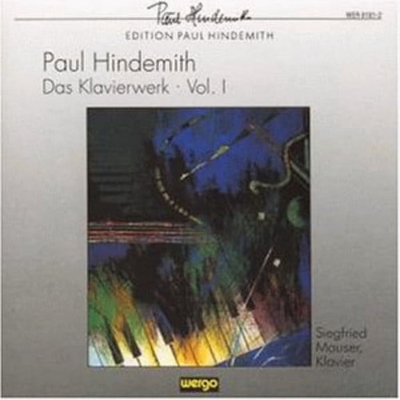 Paul Hindemith - Vol. 1-Oeuvres Pour Clavier - Music & Performance - CD