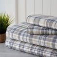 thumbnail image 4 of Bibb Home Holiday &amp; Winter Printed Flannel Sheet Set 100% Cotton, 4 of 9