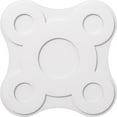thumbnail image 1 of Ekena Millwork CMP34LA 34 in. OD x 11.75 in. Carré Luna Architectural Grade PVC Contemporain Plafond Médaillon, 1 of 1