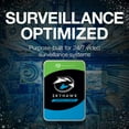 thumbnail image 3 of Seagate SkyHawk 8TB Surveillance Internal Hard Drive HDD   3.5 Inch SATA 6Gb/s 256MB Cache for DVR NVR Security Camera System with Drive Health Management (ST8000VX0022), 3 of 11