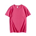 thumbnail image 1 of Camiseta de algodón para hombre, camisa de manga corta de Color puro, ropa de verano, 2021, 1 of 4