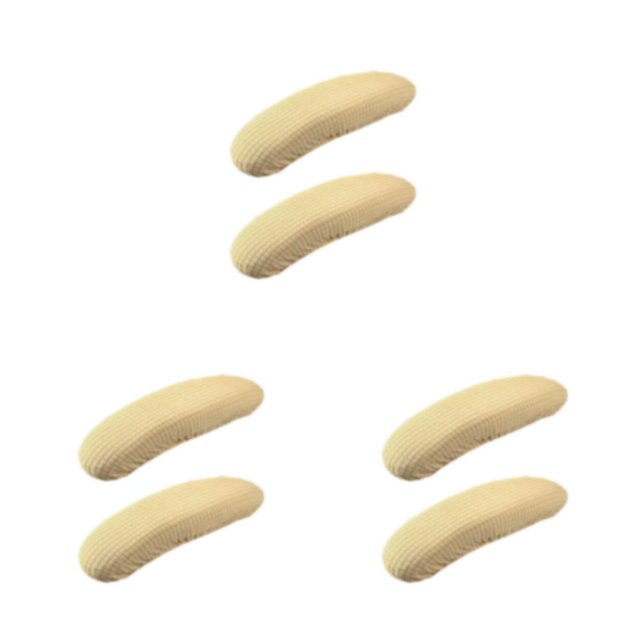 Inteprter 2 paquetes/lote de fundas para sillas elegantes para el hogar y la oficina-beige sin arrugas Type1 NO1