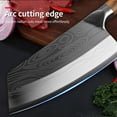 thumbnail image 3 of Kepeak 8 inch Meat Cleaver Knife , Stainless Steels Vegetable and Butcher Knife, 3 of 8