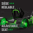 thumbnail image 4 of Huffy 20" Green Machine Drift Trike, Ages 8+ Years Old, Green/Black, Kids, Unisex, 4 of 10