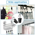 thumbnail image 2 of relayinert 25piece Fuss-Free Hanging Curtain Clips Hooks For Easy Installation Durable Metal Strong Grip 1Set, 2 of 6