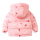 thumbnail image 2 of Gibobby Grandes NiñosInvierno Niños Lindo Abrigo de manga larga Patrón de dibujos animados Sudadera con capucha Abrigos con cremallera Mantener la chaque(Rosa, 4-5 Años), 2 of 5