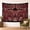 B, variant on XaaKee Tapestry Wall Hanging, Dark Botanical Serpent Moth, High-Quality Polyester Large Tapestry, 60x40Inch