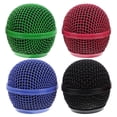 thumbnail image 1 of 4 Uds. De rejillas de micrófono de Metal, repuesto de malla de micrófono, cabezal de parrilla, accesorios de micrófono compatibles con Shure SM58, 1 of 5