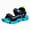 Mint Green, variant on CAUYDY Boys Sandals Kids Open toe Athletic Sport Sandals Adjustable Strap Summer Outdoor Hiking Beach Water Shoes for Little Big Kid(L101-Gold,12)