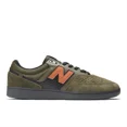 thumbnail image 1 of New Balance Numeric Men's Brandon Westgate 508 Olive Burnt Orange Shoes, 1 of 5