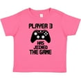 thumbnail image 3 of Inktastic Player 3 Has Joined the Game Boys or Girls Baby T-Shirt, 3 of 5