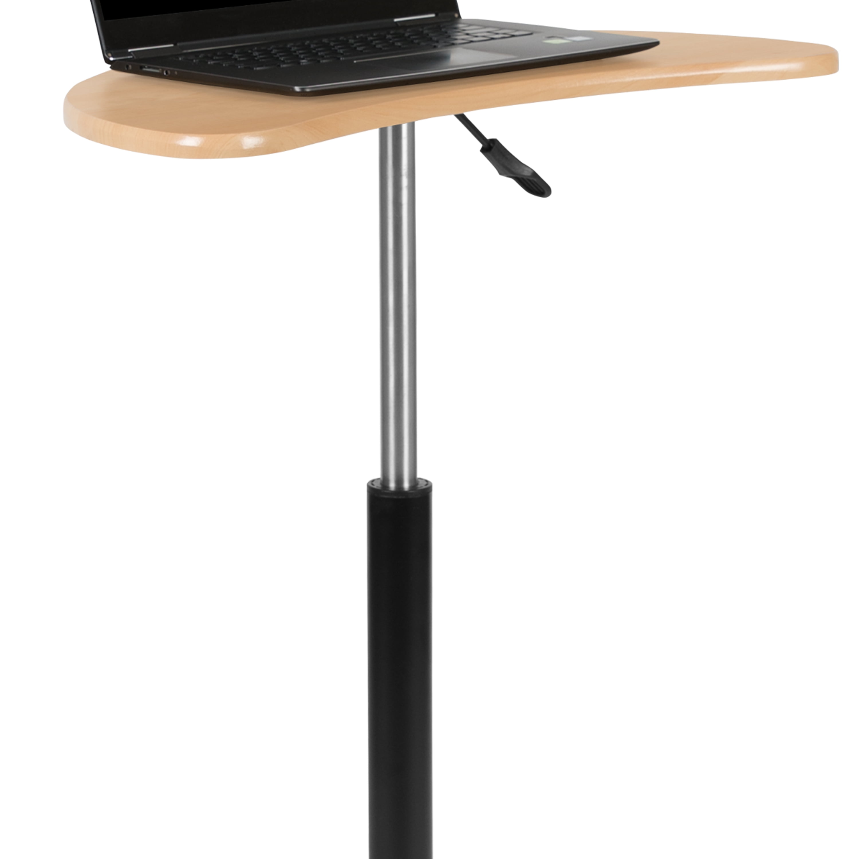 Flash furniture sit to stand mobile online laptop computer desk
