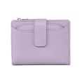 thumbnail image 1 of Fiudx Cartera Corta para Mujer, Piel Flor de Alta Gama, Gran Capacidad para 18 Tarjetas, Cremallera de Doble Capa, Fácil Extracción de Tarjetas, Ligera y Portátil, Diseño Elegante, 12,5 X 9,8 X 3 Cm, 1 of 5