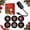 Style A, variant on Christmas Car Window Projector, USB Plug-and-Play Light, Changeable Slides for Holiday Decor