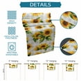 thumbnail image 7 of Hokiten Table Runners 108 Inches Long Dress Scarves, Sunflower Gray Check Farmhouse Coffee/Dining/Kitchen Table Runner for Living Room, Spring Summer Flowers Botanical 13x108 Inch, 7 of 7