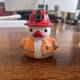 thumbnail image 4 of Cosplaying Duck Figure, Duck Creative Home Resin Ornament(firefighter duck), 4 of 4