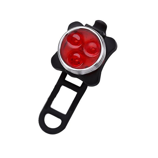 Luz de advertencia de seguridad de carga USB para luz trasera de bicicleta de montaña Sailing Electrónica
