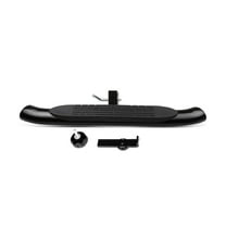 Black Horse Off Road Rear Hitch Step Black Steel Hs36ova