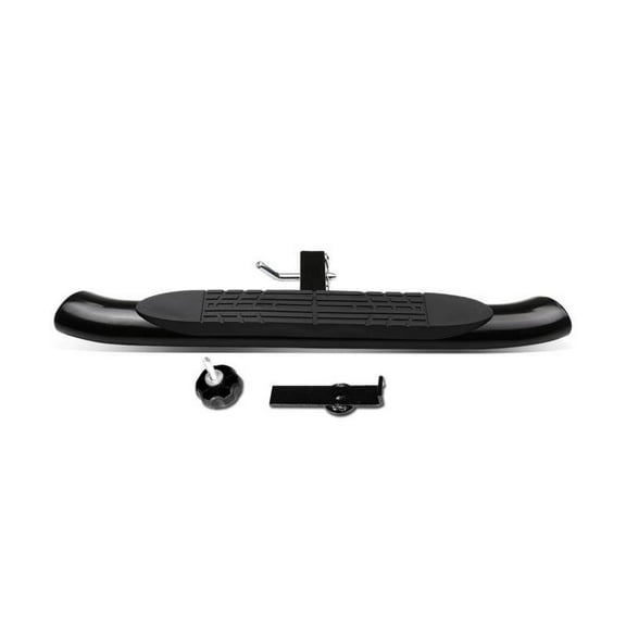 Black Horse Off Road Rear Hitch Step Black Steel Hs36ova