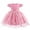 #07-Pink, variant on Girls Halloween Star Print Witch Dress Tutu Gown With Rhinestone Belt For Halloween Party