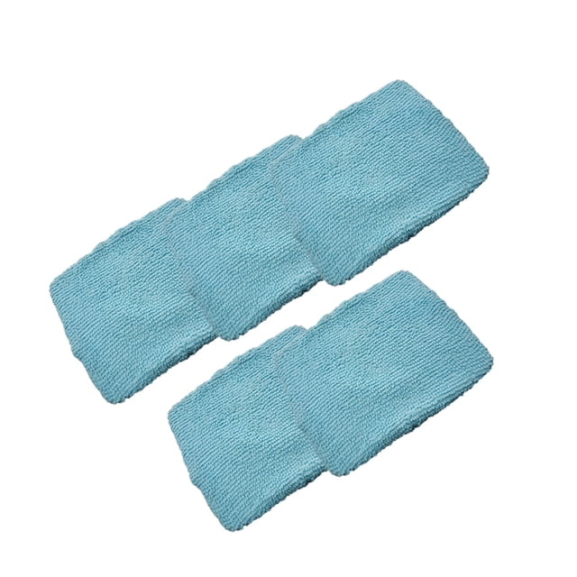 Riwesomey Almohadilla de repuesto para ventana de coche, 5 piezas, herramienta de limpieza de parabrisas, almohadillas para la cabeza, gorros de Vehículos, repuestos y accesorios Mis Azul