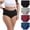 Black + Gray + Dark Red + Dark Blue, variant on Curveease Underwear, Curve Ease High Waisted Tummy Control Briefs Plus Size