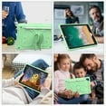 thumbnail image 5 of Dteck for iPad 6th 5th Generation Case with Kickstand Butterfly Wings Pencil Holder, Heavy Duty Hard Rugged Protective Cover Kids Girls for 9.7 inch iPad 6th/5th Gen/Air 2,Green, 5 of 8