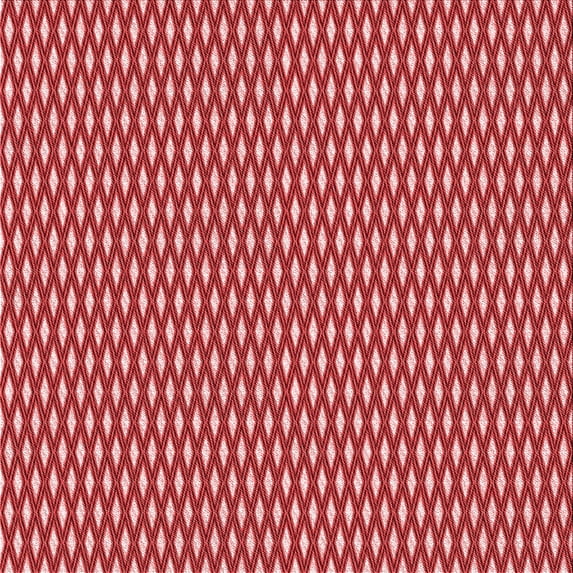 Ahgly Company Indoor Square Patterned Pastel Red Pink Area Rugs, 5' Square