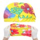 thumbnail image 5 of Unique Bargains 1 Pc Gorro de Natación Transpirable Estilo Plisado Rojo Amarillo Azul, 5 of 6