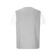 thumbnail image 4 of Men's Waffle Colorblock Henley Shirts Summer Casual Crewneck Button Up Tops Short Sleeve Gym Workout Sports T-Shirt, 4 of 7