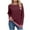 Wine, variant on Womens Blouses Fall 2025 Tube Tops With Built In Bra Xs Vneck 3/4 Sleeve Shirts Long Long Sleeve Button Down Blouses Casual