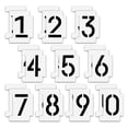 Flexible Curb Stencil Number Painting Templates DIY School Art Projects ...